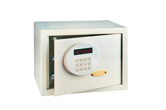 Electronic hotel safe SAGA D-25MOP-STG